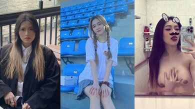 南宁中医药大学 李青青 约炮视频曝光 对镜展示火辣身材 自拍被炮友后入 淫荡十足！